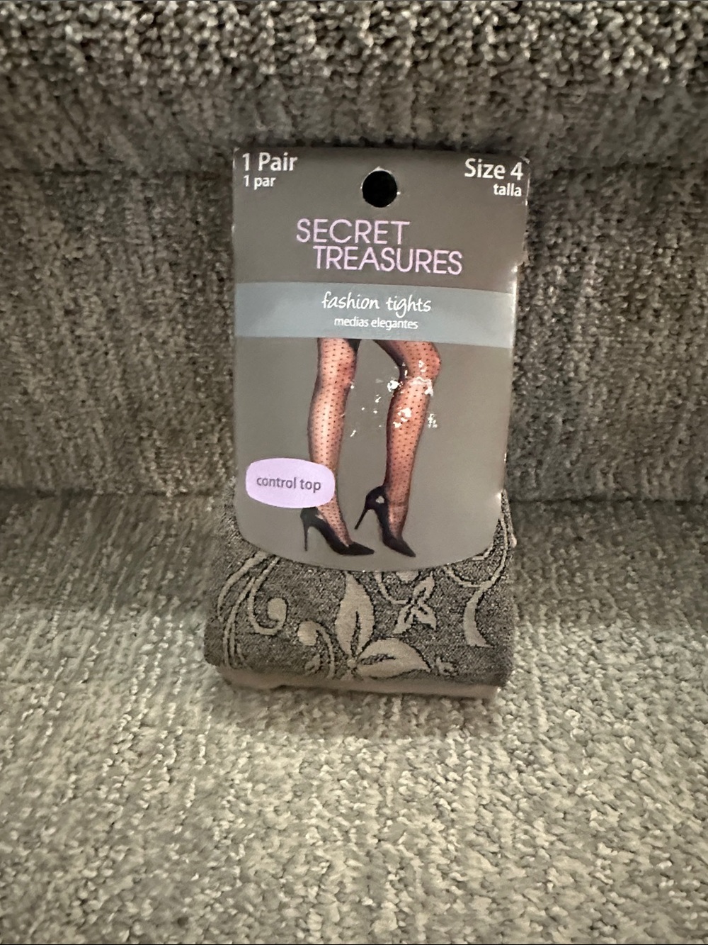 Secret Treasures neutral Patterned Fashion Tights